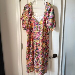 Cato Floral Multicolor Dress - Size 14/16W